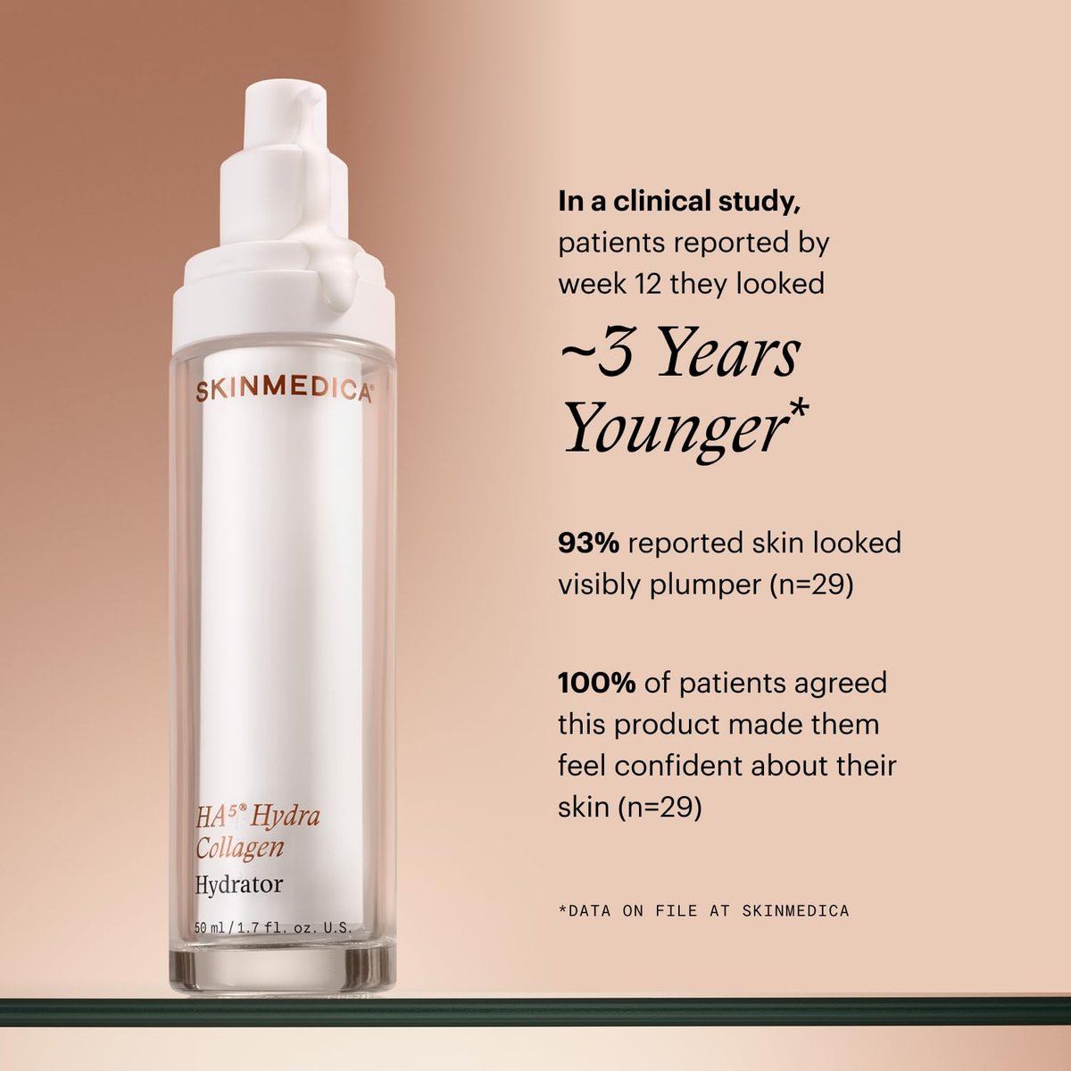 SkinMedica HA5 Hydra Collagen Hydrator with Vegan Collagen – Age-Defying Face Moisturizer with Hyaluronic Acid, Visibly Plump Skin, 1.7 Fl Oz (New Packaging) Avelisse