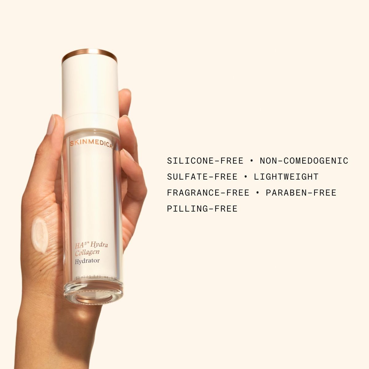 SkinMedica HA5 Hydra Collagen Hydrator with Vegan Collagen – Age-Defying Face Moisturizer with Hyaluronic Acid, Visibly Plump Skin, 1.7 Fl Oz (New Packaging) Avelisse