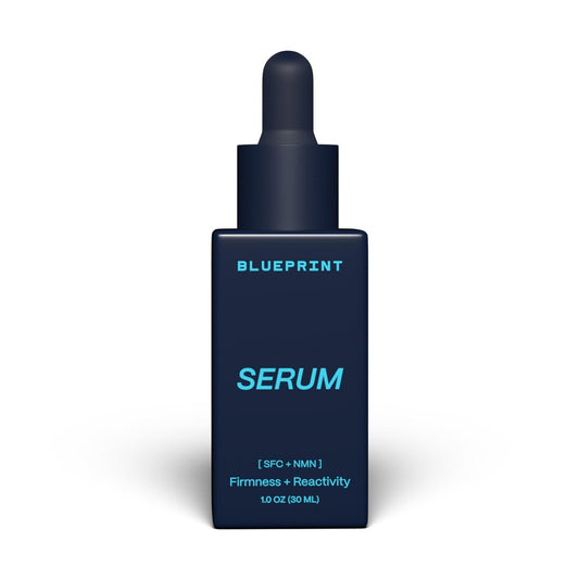 Blueprint Bryan Johnson Facial Serum with SFC & NMN – Age Defying Serum for Fine Lines, Firmness & Hydration – Longevity-Inspired Skin Care for Radiant, Youthful Skin – Fragrance Free & Vegan Formula Avelisse