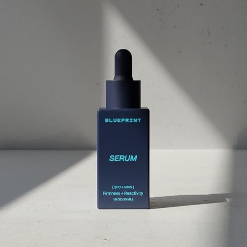 Blueprint Bryan Johnson Facial Serum with SFC & NMN – Age Defying Serum for Fine Lines, Firmness & Hydration – Longevity-Inspired Skin Care for Radiant, Youthful Skin – Fragrance Free & Vegan Formula Avelisse