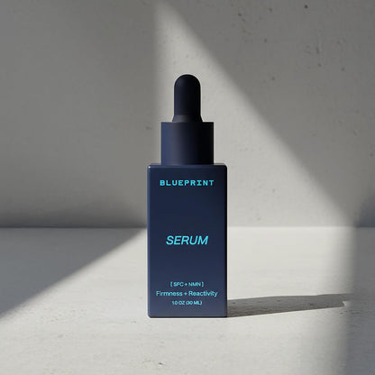 Blueprint Bryan Johnson Facial Serum with SFC & NMN – Age Defying Serum for Fine Lines, Firmness & Hydration – Longevity-Inspired Skin Care for Radiant, Youthful Skin – Fragrance Free & Vegan Formula Avelisse