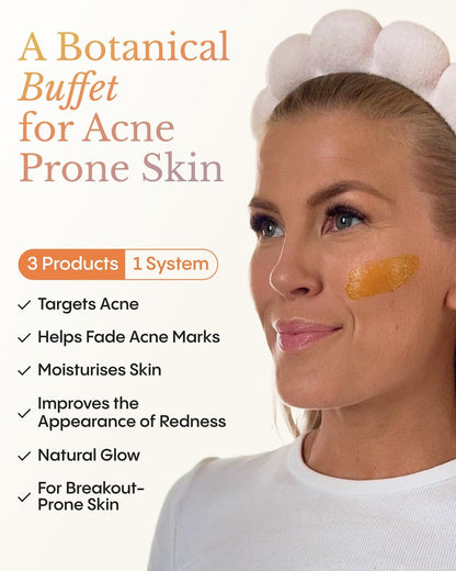 Frøya Organics The Complete Blemish System for Women – 60-Day Supply with Magic Revive & Glow Day Balm, Ultra Cleanse & Revive Face Scrub, Instant Rosacea, Acne & Redness Stopper Avelisse