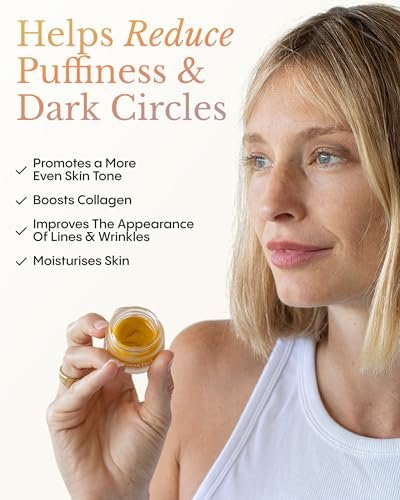 FRØYA Organics Hyper Potent Dark Circles & Eye Bag Balm – Water-Free Beeswax Treatment with Arctic Arnica, Pomegranate & Rosehip for Smoother, Refreshed Eyes (15ml) Avelisse