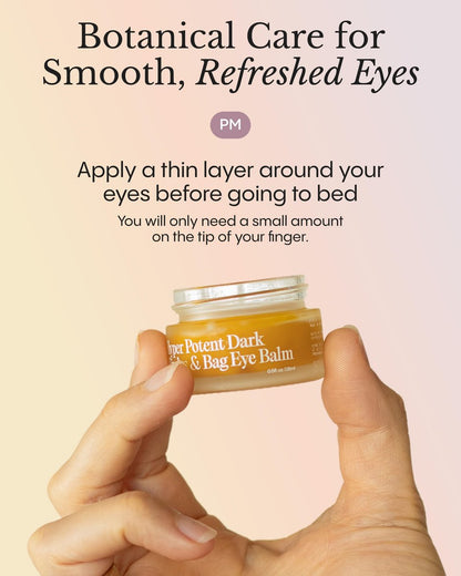 FRØYA Organics Hyper Potent Dark Circles & Eye Bag Balm – Water-Free Beeswax Treatment with Arctic Arnica, Pomegranate & Rosehip for Smoother, Refreshed Eyes (15ml) Avelisse