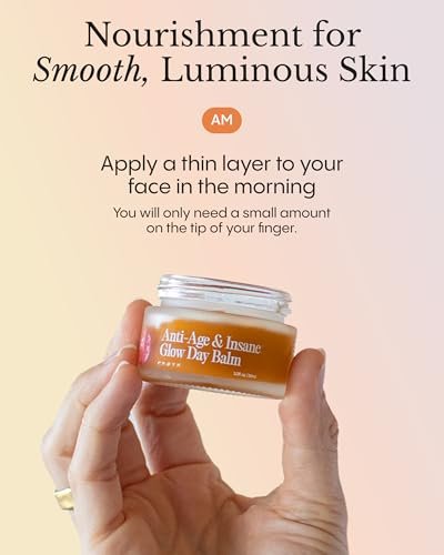 FRØYA Organics Anti-Age & Insane Glow Day Balm - Younger Skin & Instant Glow - Rosehip, Pomegranate, Sea Buckthorn, Beeswax - Water-Free Daily Moisture Balm - 30ml Avelisse