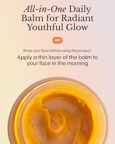FRØYA Organics Magic Revive & Glow Day Balm - Nourishing Face Moisturizer with Sea Buckthorn & Rosehip, Water-Free Formula for Smooth, Healthy-Looking Skin, 30ml Avelisse