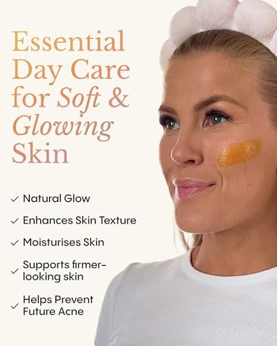 FRØYA Organics Magic Revive & Glow Day Balm - Nourishing Face Moisturizer with Sea Buckthorn & Rosehip, Water-Free Formula for Smooth, Healthy-Looking Skin, 30ml Avelisse