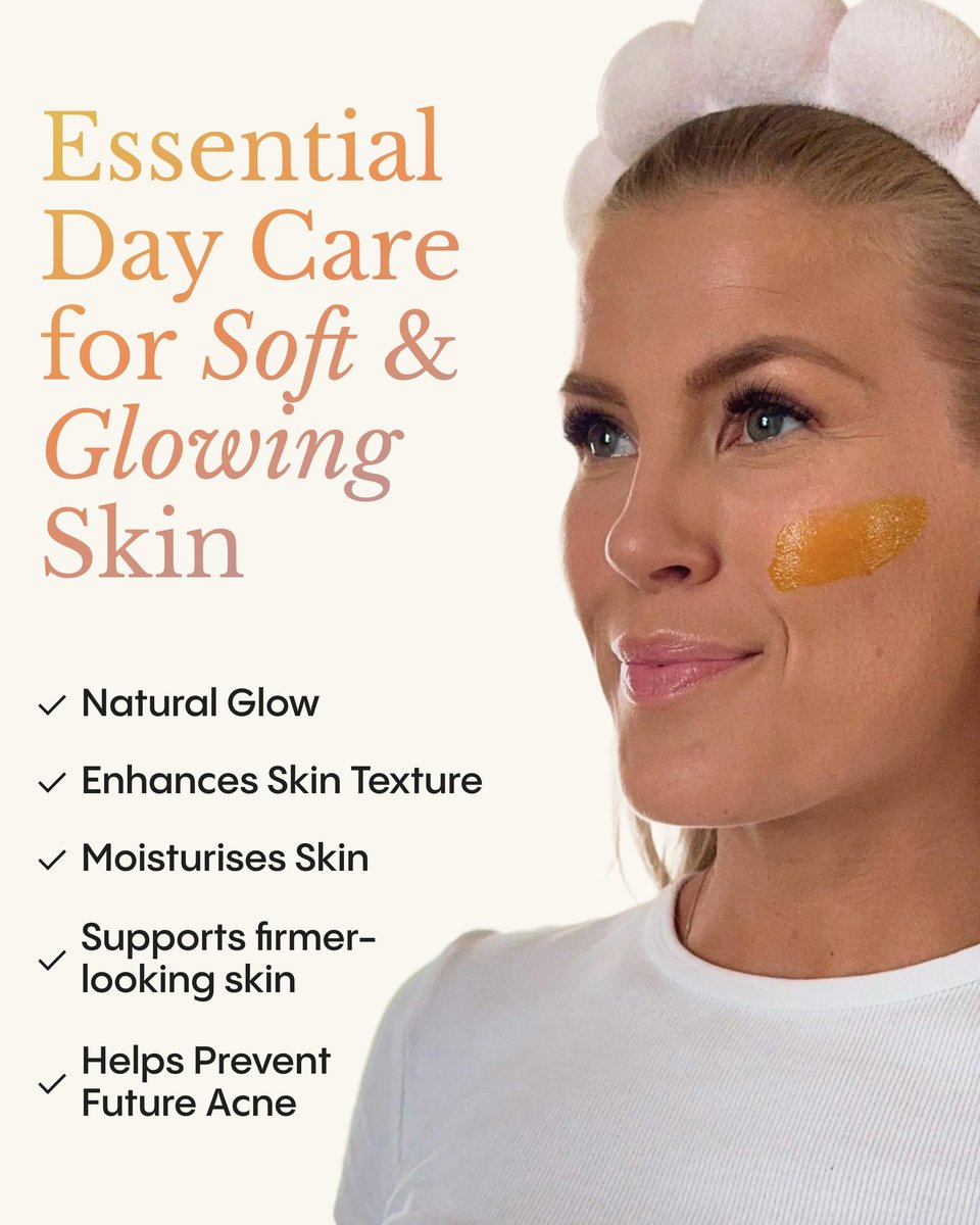 FRØYA Organics Magic Revive & Glow Day Balm - Nourishing Face Moisturizer with Sea Buckthorn & Rosehip, Water-Free Formula for Smooth, Healthy-Looking Skin, 30ml Avelisse