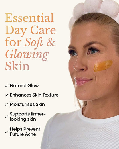 FRØYA Organics Magic Revive & Glow Day Balm - Nourishing Face Moisturizer with Sea Buckthorn & Rosehip, Water-Free Formula for Smooth, Healthy-Looking Skin, 30ml Avelisse