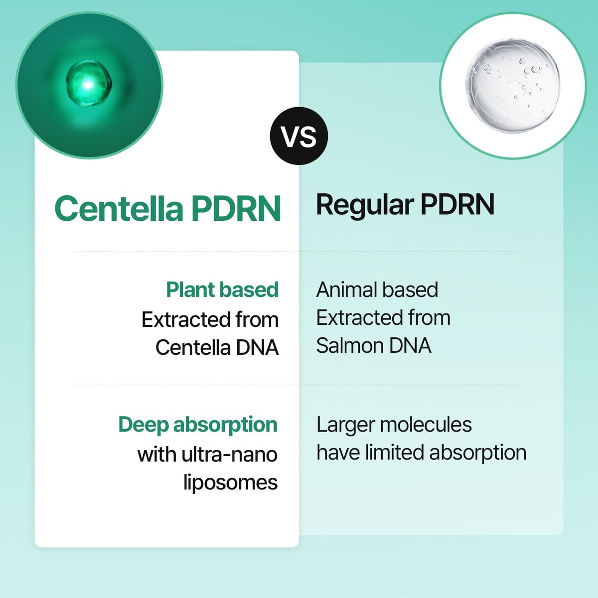 Meditherapy PDRN Skin Booster Serum – Centella PDRN & D-Panthenol for Redness Relief and Rejuvenation, Gentle Cica Facial Serum for Sensitive Care, Korean Skin Care, 100 ml (3.38 fl.oz) - görsel 9