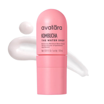 Avatara The Water Drop Milky Hydration Serum – Lightweight Daily Face Moisturizer with Kombucha, Watermelon & Hyaluronic Acid for Teens – Soothes, Hydrates & Balances All Skin Types (1.01 Fl Oz) Avelisse
