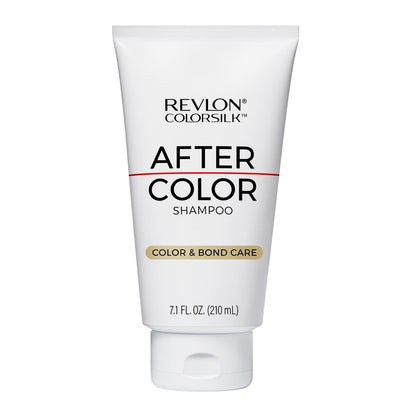 REVLON ColorSilk After Color Shampoo - Moisturizing & Bond Repairing, Sulfate & Paraben Free, Vegan, 7.10 fl oz