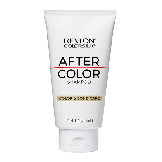 REVLON ColorSilk After Color Shampoo - Moisturizing & Bond Repairing, Sulfate & Paraben Free, Vegan, 7.10 fl oz