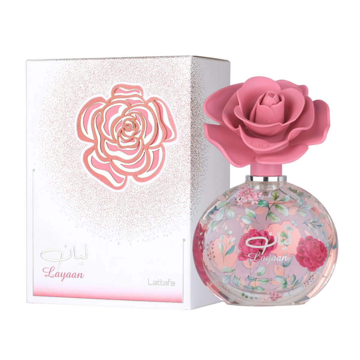 Lattafa Layaan Eau de Parfum – Fruity, Floral, Woody, Musky Long-Lasting Fragrance for Women, 75 ml Avelisse