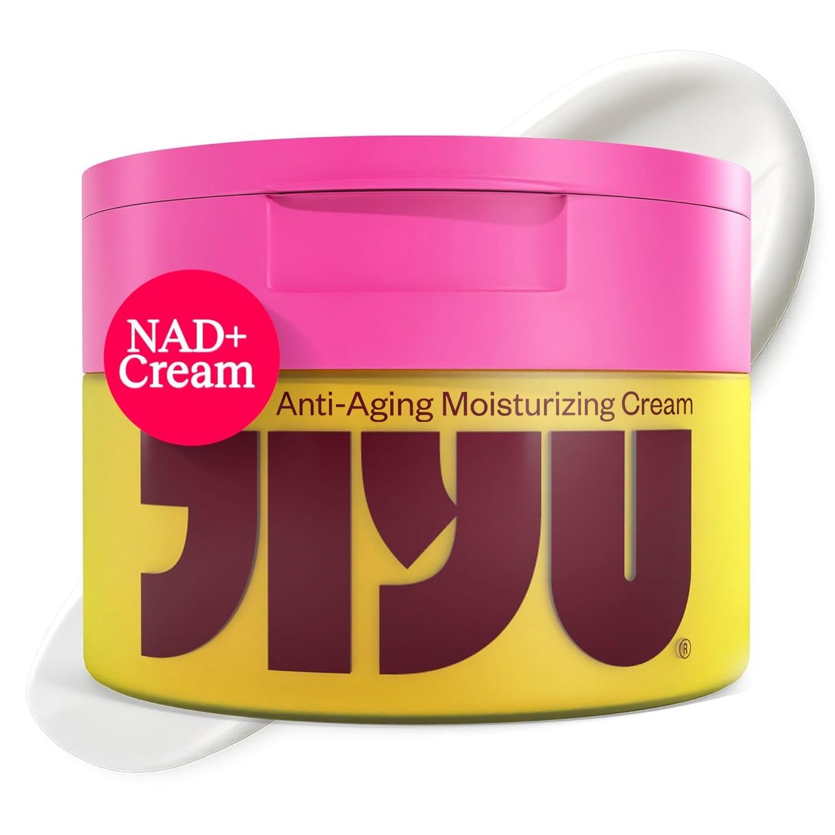 JiYu NAD+ Hydrating Face Moisturizer – Korean Anti-Aging Cream for Radiant, Firm & Smooth Skin – Deeply Hydrating & Brightening Daily Moisturizer for Face and Body, All Skin Types – 50 ml Avelisse