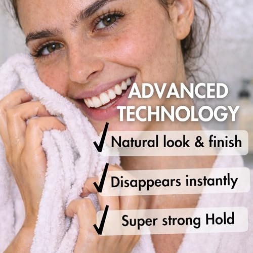 Gazelle 2in1 Lash Keeper Cluster Lash Glue & Sealer, Fast-Dry 100% Clear Lash Adhesive with 360° Slim Precision Brush, Waterproof & Sweat-Resistant, 7–10 Day Hold, Latex-Free Gentle for Sensitive Eyes Avelisse