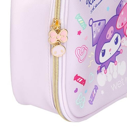 wet n wild My Melody and Kuromi Makeup Bag – Multicolor Plastic Cosmetic Case Avelisse