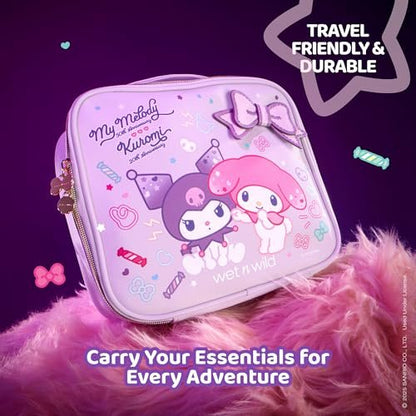 wet n wild My Melody and Kuromi Makeup Bag – Multicolor Plastic Cosmetic Case Avelisse