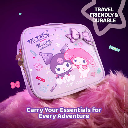 wet n wild My Melody and Kuromi Makeup Bag – Multicolor Plastic Cosmetic Case Avelisse