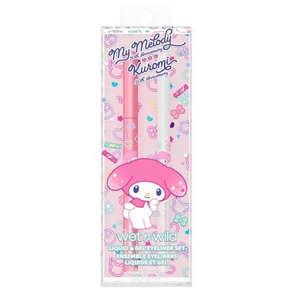 wet n wild My Melody and Kuromi Liquid And Gel Eyeliner Set - Bunny Bloom Avelisse