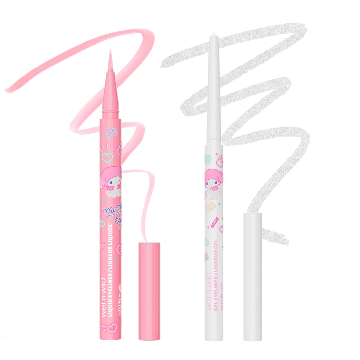 wet n wild My Melody and Kuromi Liquid And Gel Eyeliner Set - Bunny Bloom Avelisse