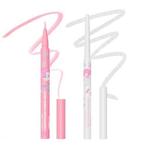 wet n wild My Melody and Kuromi Liquid And Gel Eyeliner Set - Bunny Bloom Avelisse