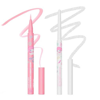 wet n wild My Melody and Kuromi Liquid And Gel Eyeliner Set - Bunny Bloom Avelisse