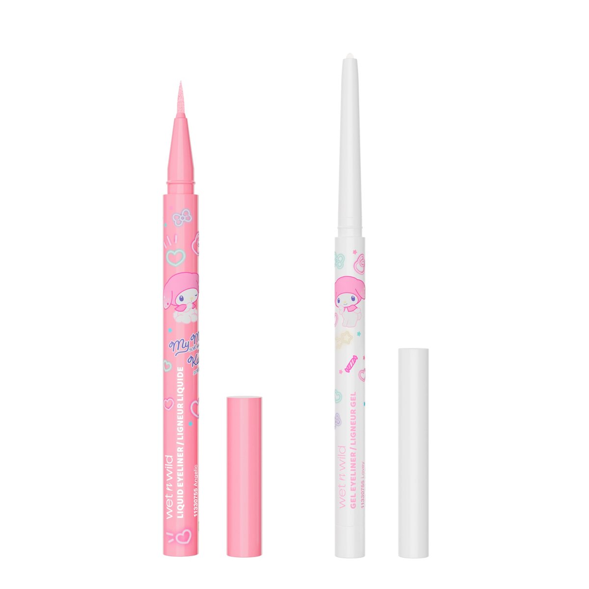 wet n wild My Melody and Kuromi Liquid And Gel Eyeliner Set - Bunny Bloom Avelisse