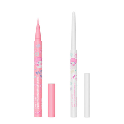 wet n wild My Melody and Kuromi Liquid And Gel Eyeliner Set - Bunny Bloom Avelisse