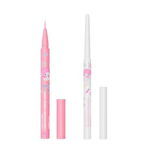 wet n wild My Melody and Kuromi Liquid And Gel Eyeliner Set - Bunny Bloom Avelisse