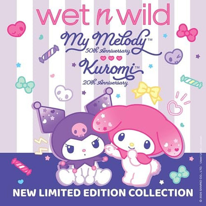 wet n wild My Melody and Kuromi Eye & Face Palette - Grunge Glam Avelisse