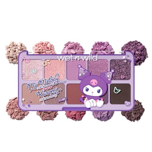 wet n wild My Melody and Kuromi Eye & Face Palette - Grunge Glam Avelisse
