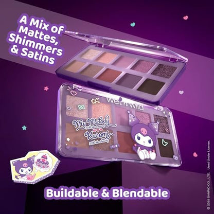 wet n wild My Melody and Kuromi Eye & Face Palette - Grunge Glam Avelisse