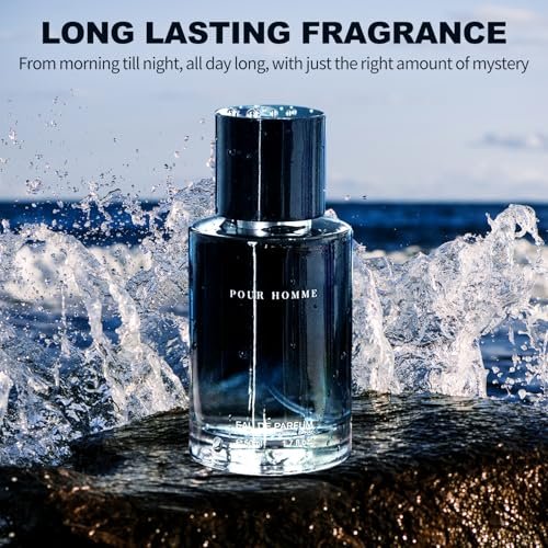 Men's Hypnotic Eau de Toilette – Fresh, Warm & Long-Lasting Fragrance Spray, 1.7 Fl Oz (50 ml), Holiday Gift Avelisse