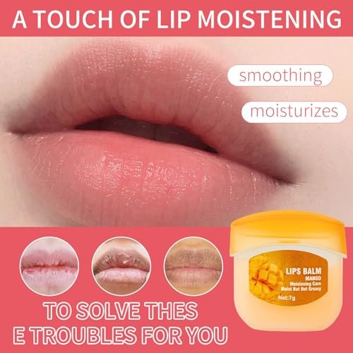 BERALLOYE 8-Piece Lip Balm Set - Moisturizing Lip Care Kit with 8 Fruit Flavored Lip Masks, 4-in-1 Lip Treatment for Dry Skin, Smooths Lip Lines, Hydrating Lipstick, Long-Lasting Natural Finish - görsel 6