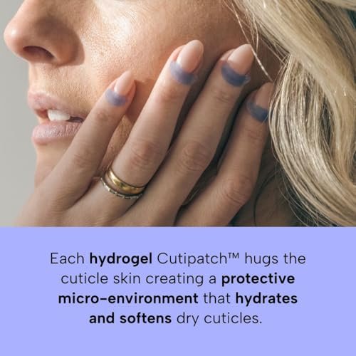Cutipatch Cuticle Patches – Soften, Protect & Hydrate Dry Cuticles | 45 Count (3 Sets + Spares) Avelisse