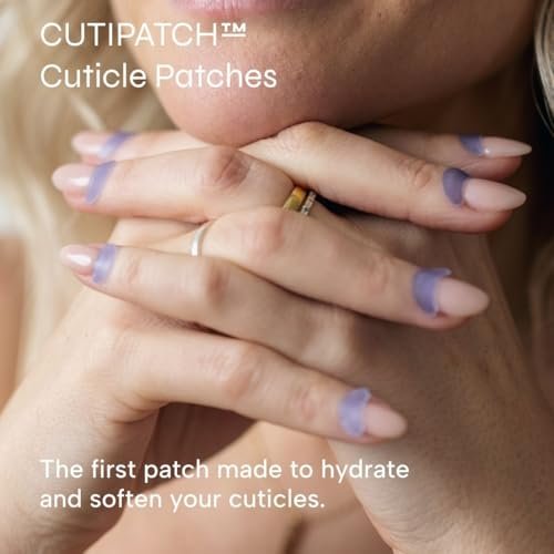 Cutipatch Cuticle Patches – Soften, Protect & Hydrate Dry Cuticles | 45 Count (3 Sets + Spares) Avelisse