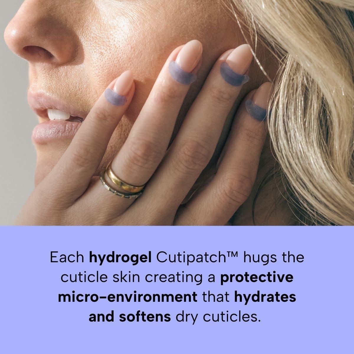 Cutipatch Cuticle Patches – Soften, Protect & Hydrate Dry Cuticles | 45 Count (3 Sets + Spares) Avelisse