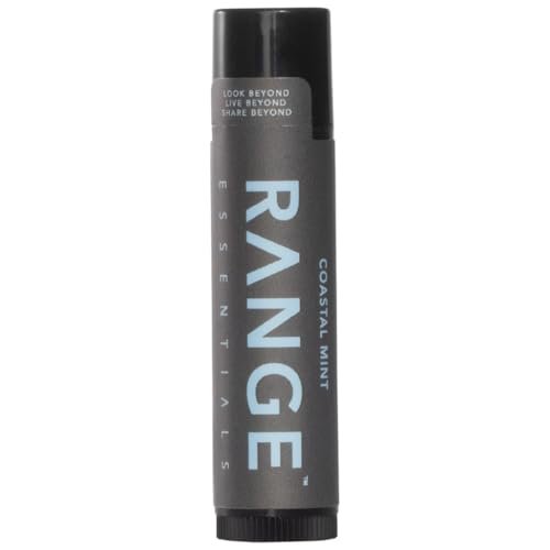 Range Essentials Coastal Mint Lip Balm - Peppermint Flavor, Hydrating & Moisturizing, Natural Ingredients, Chapped Lips Relief, Portable Travel Size, 0.15 oz - görsel 2