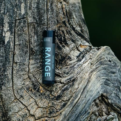 Range Essentials Coastal Mint Lip Balm - Peppermint Flavor, Hydrating & Moisturizing, Natural Ingredients, Chapped Lips Relief, Portable Travel Size, 0.15 oz