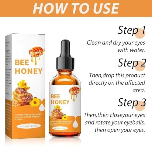 Honey Eye Care 2-Pack – Natural Hydration & Nourishing Eye Cream with Bee Honey Avelisse