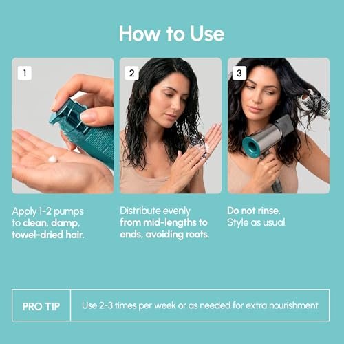 MAREE Deep Conditioning Leave-In Hair Mask – Keratin & Biotin Treatment for Damaged Hair, Repair & Hydration Avelisse