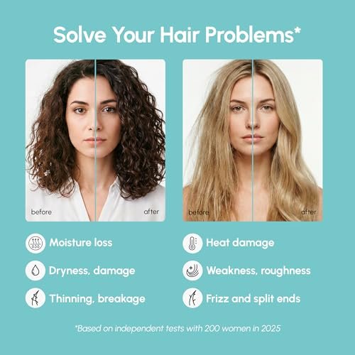 MAREE Deep Conditioning Leave-In Hair Mask – Keratin & Biotin Treatment for Damaged Hair, Repair & Hydration Avelisse