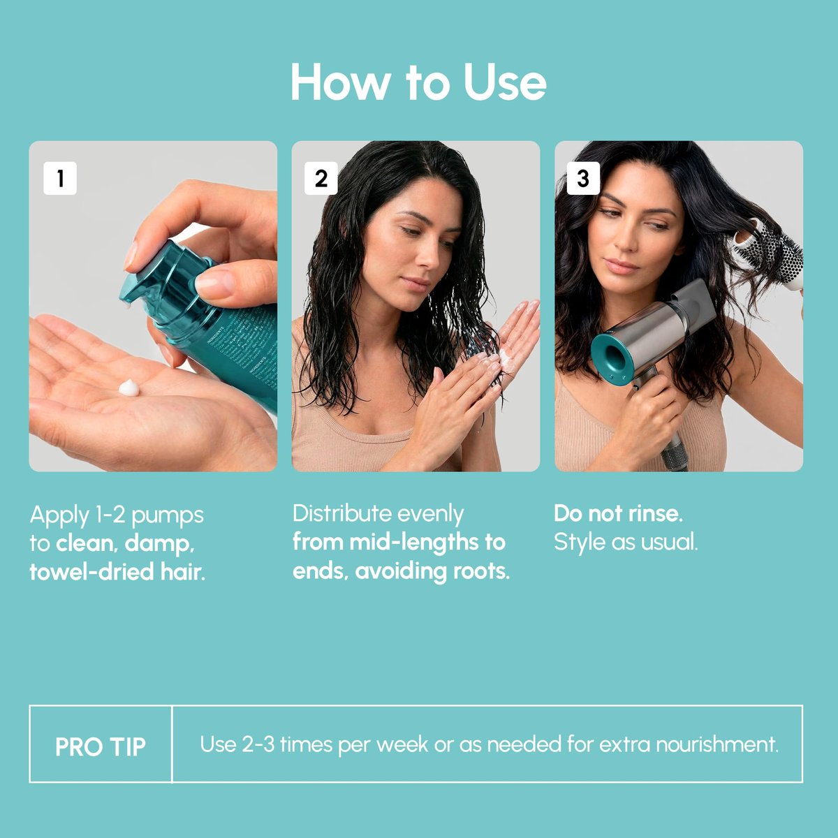MAREE Deep Conditioning Leave-In Hair Mask – Keratin & Biotin Treatment for Damaged Hair, Repair & Hydration Avelisse