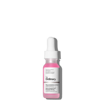 The Ordinary PHA 5% Exfoliating Lip Serum - Hydrating Overnight Lip Exfoliator Treatment 0.5 Fl Oz