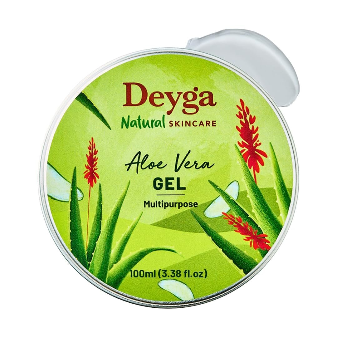 Deyga Aloe Vera Gel – 100% Natural Multipurpose Hydrating Gel for Skin & Hair, Soothes, Heals, Reduces Scars & Dandruff, 100 ml - görsel 2