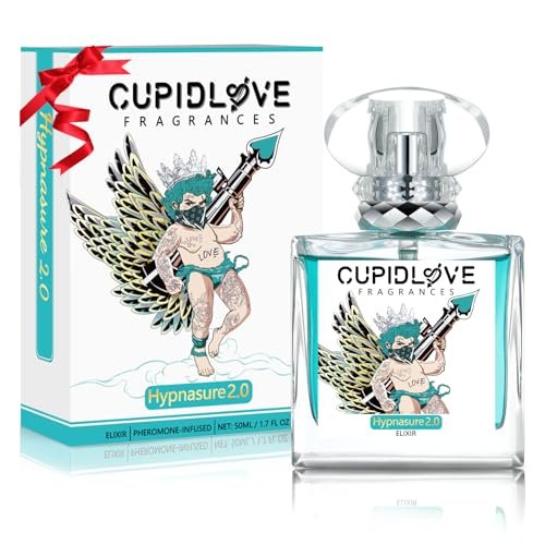 CUPIDLOVE Eau De Parfum Spray for Men - Long Lasting Pheromone Cologne, Bold & Captivating Fragrance, 1.7 Fl Oz - Ideal Valentine's Day Gift Avelisse