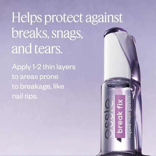 essie Break Fix Liquid Nail Patch – Nail Repair for Damaged, Split & Weak Nails (0.23 fl oz) - görsel 11