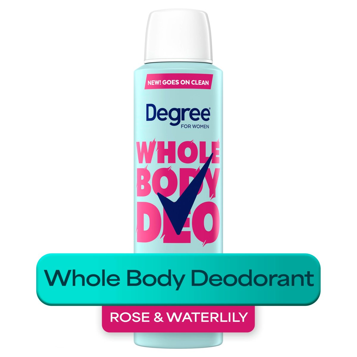 Degree Women Deodorant Spray – Rose and Waterlily Scent, Aluminum Free, 72H Odor Protection, 2.9 oz - görsel 7