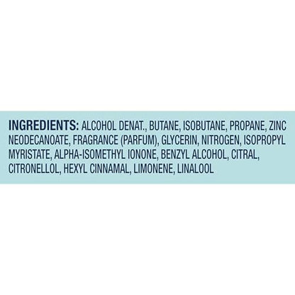 Degree Women Deodorant Spray – Rose and Waterlily Scent, Aluminum Free, 72H Odor Protection, 2.9 oz